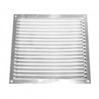 Flat aluminum grilles