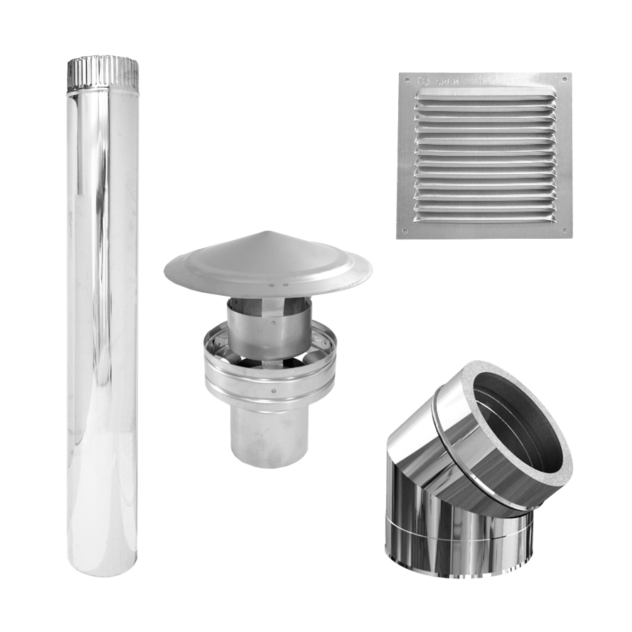 Soportes de radiador de alicatar y empotrar en acero galvanizado y aluminio.