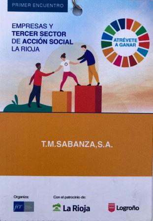 Sabanza participa en el I Encuentro Empresa y Tercer Sector de Acción Social de La Rioja