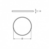 Silicone gasket