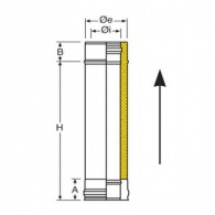 Module straight 500 mm